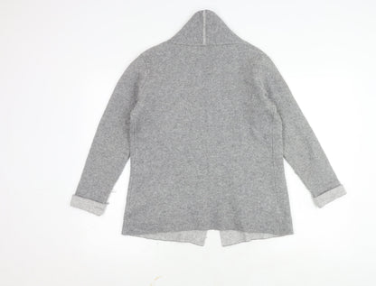 Benedetta B Women's Grey Cardigan Size S Merino Wool Blend