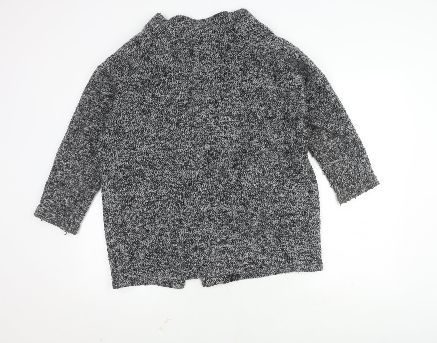 Zara Women's Black Cardigan Size 12 for Casual Wear