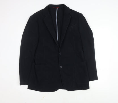 Charles Tyrwhitt Men's Black Blazer, Size 38R, Formal Jacket