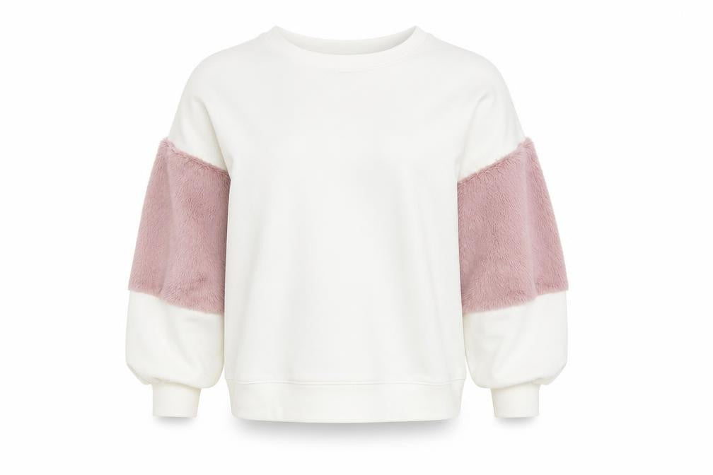Zara Women's Ivory Pullover Jumper S Size