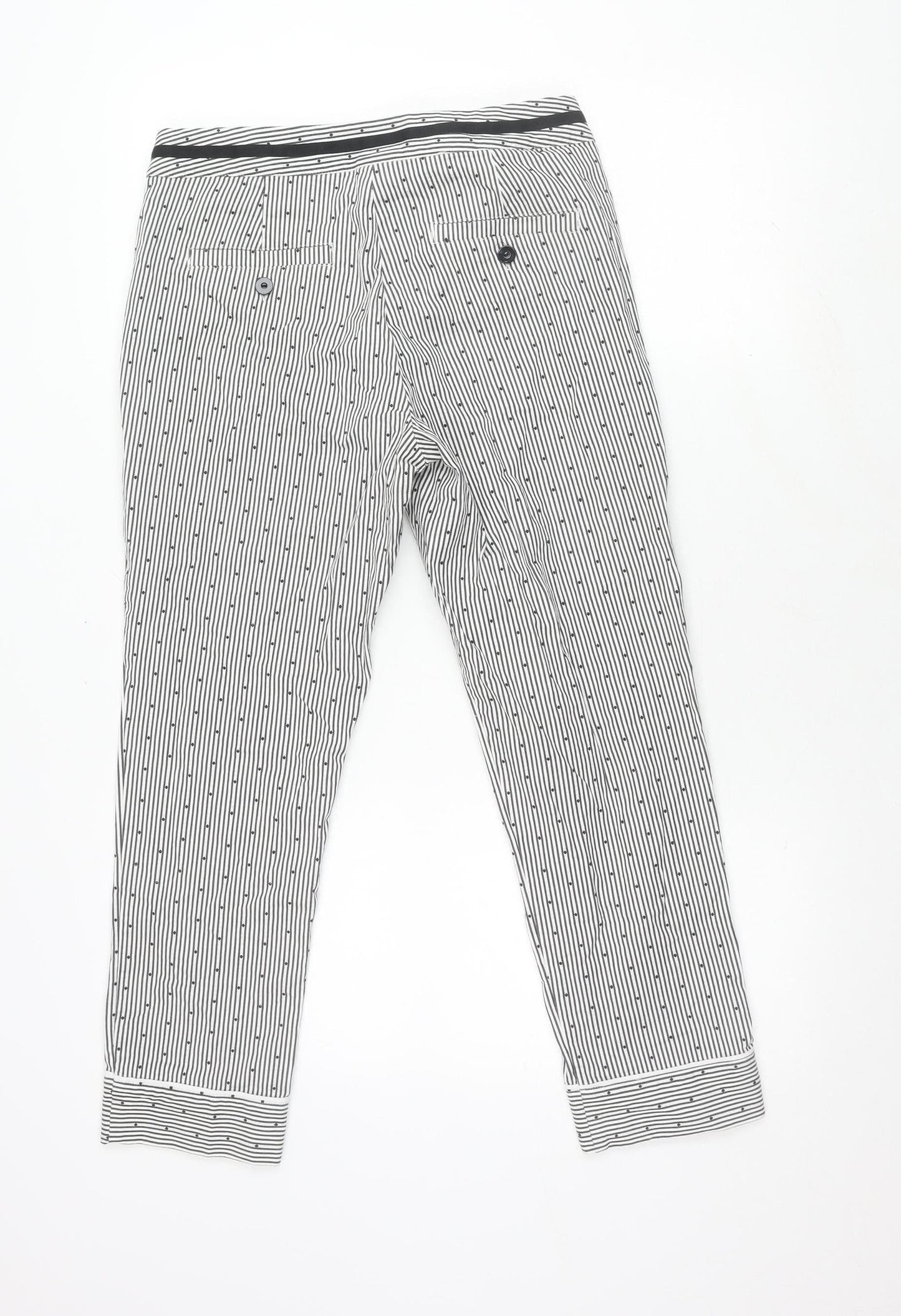 Marella Sport Women's Striped Trousers, Size 10