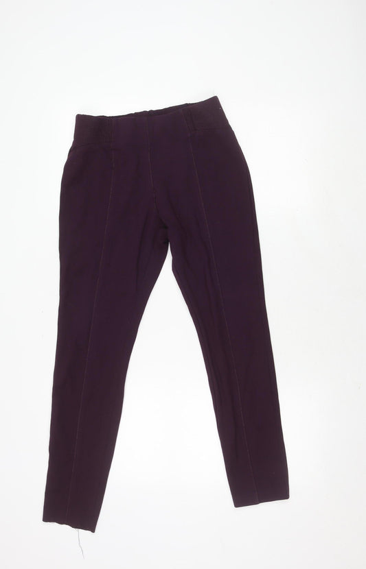 Wallis Women's Purple Ankle Leggings - Size L
