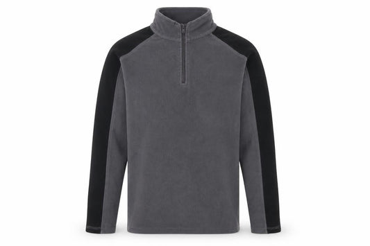 Mountain Mens Warehouse XS Grey Fleece 1/4 Zip Sweatshirt