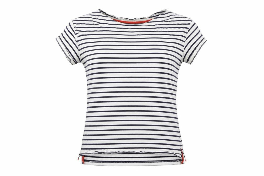 Boden Women's Multicoloured Striped T-Shirt
