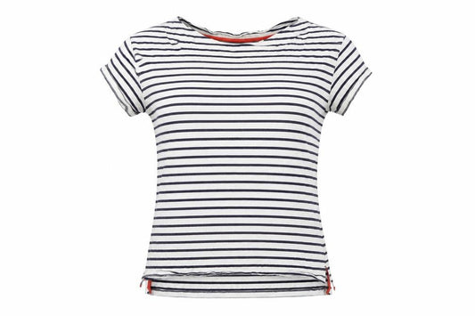 Boden Women's Multicoloured Striped T-Shirt