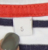 Boden Women's Multicoloured Striped T-Shirt