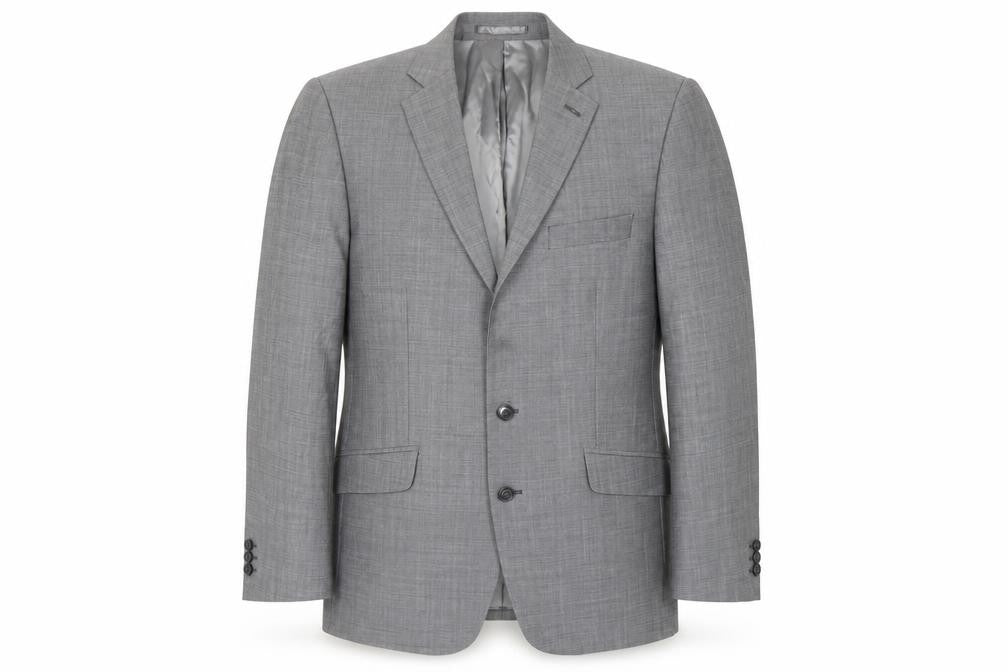 STVDIO Jeff Banks Grey Wool Men's Blazer, Size 42R