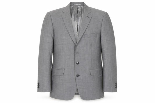 STVDIO Jeff Banks Grey Wool Men's Blazer, Size 42R