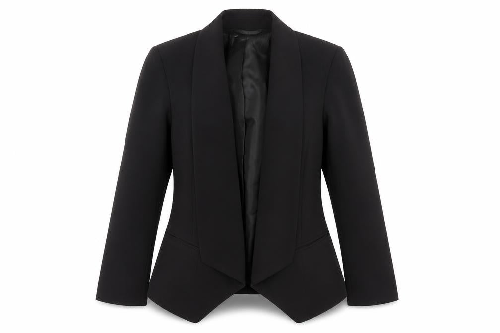 Miss Selfridge Women's Black Blazer Size 6 Woven