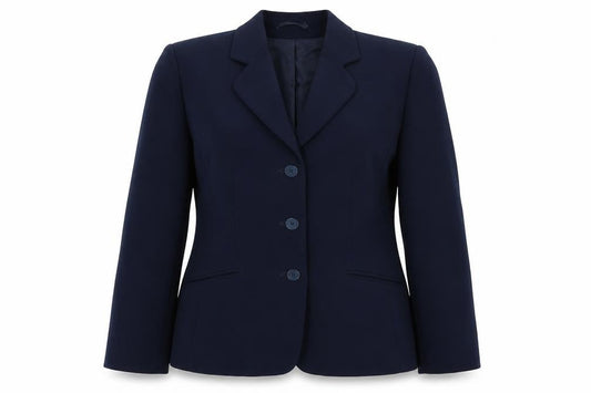 Eastex Women's Blue Suit Jacket - Size 10, Classic Formalwear