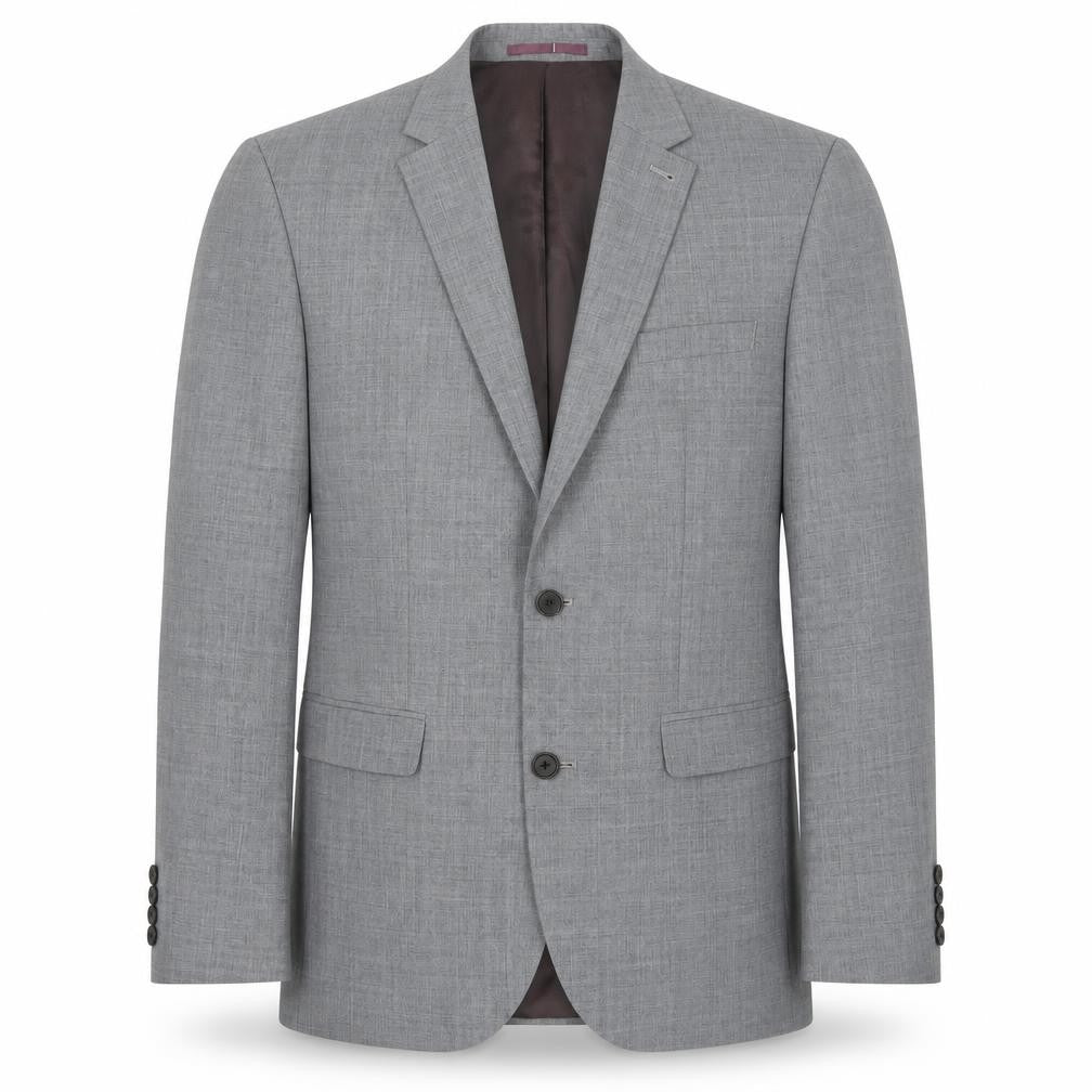 Next Men's Grey Wool Blazer Jacket 38R Regular Fit