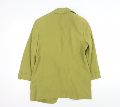 River Island Women's Green Blazer Size 8