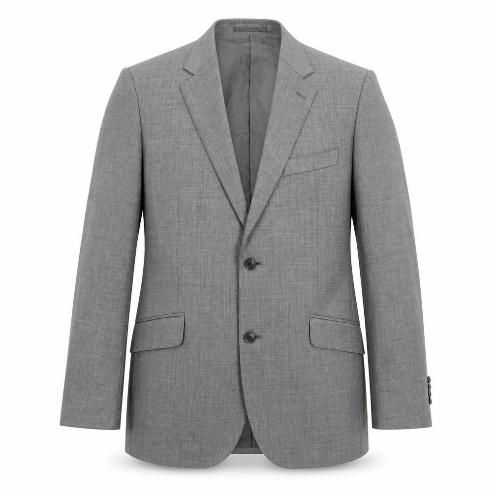 T.M. Lewin Men's Grey Wool Blazer Jacket 39R