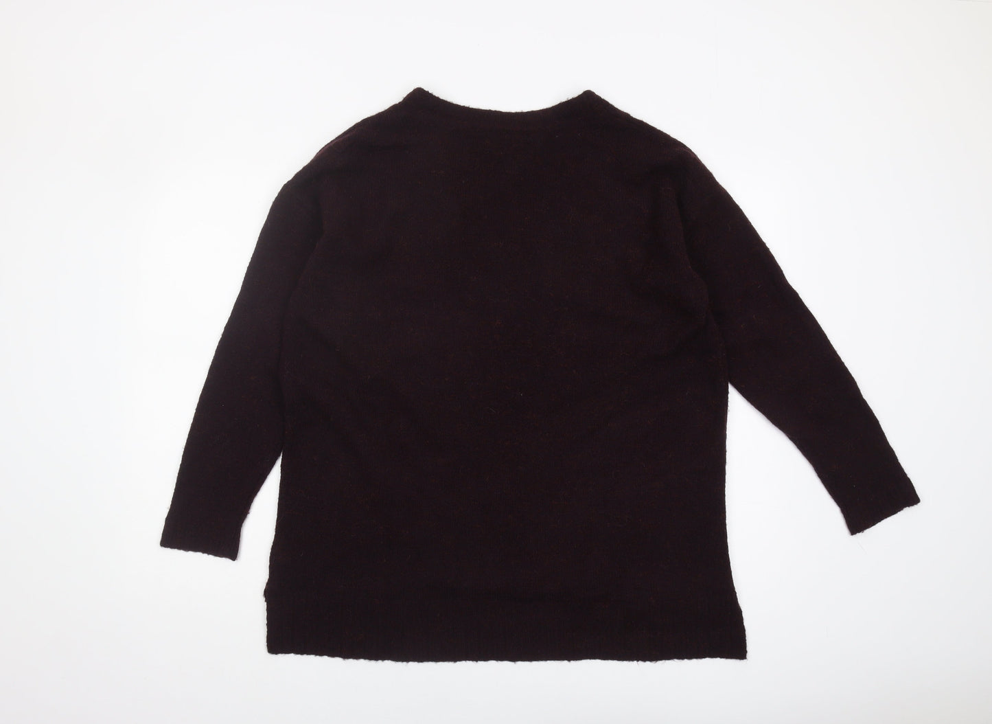 Next Women's Black V-Neck Pullover Jumper Size 14