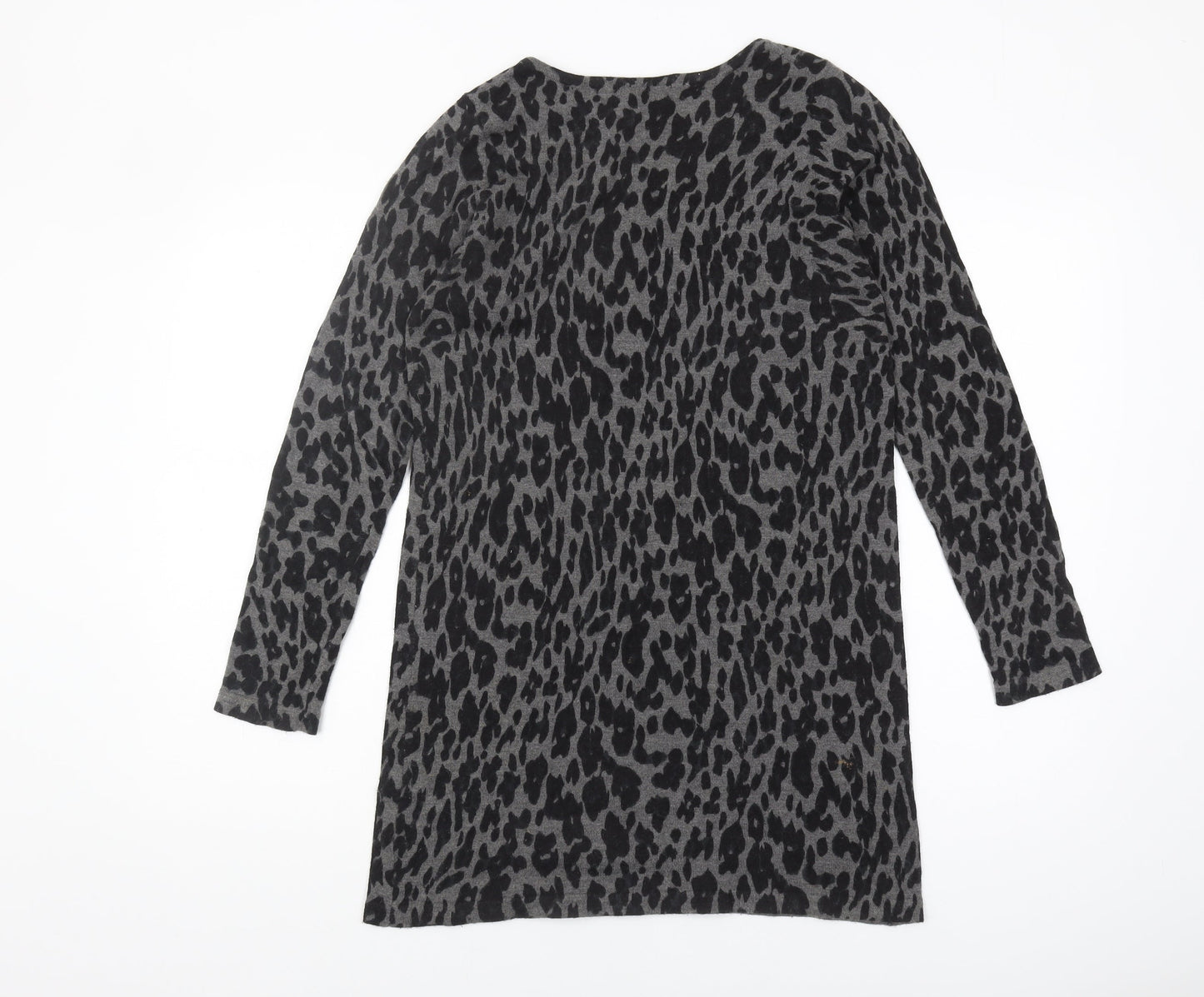 Oasis Women's Multicoloured Animal Print Pullover Jumper M