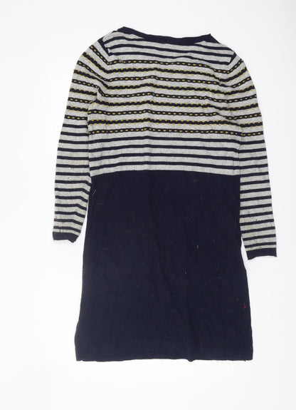 White Stuff Women's Multicoloured Striped Pullover Jumper