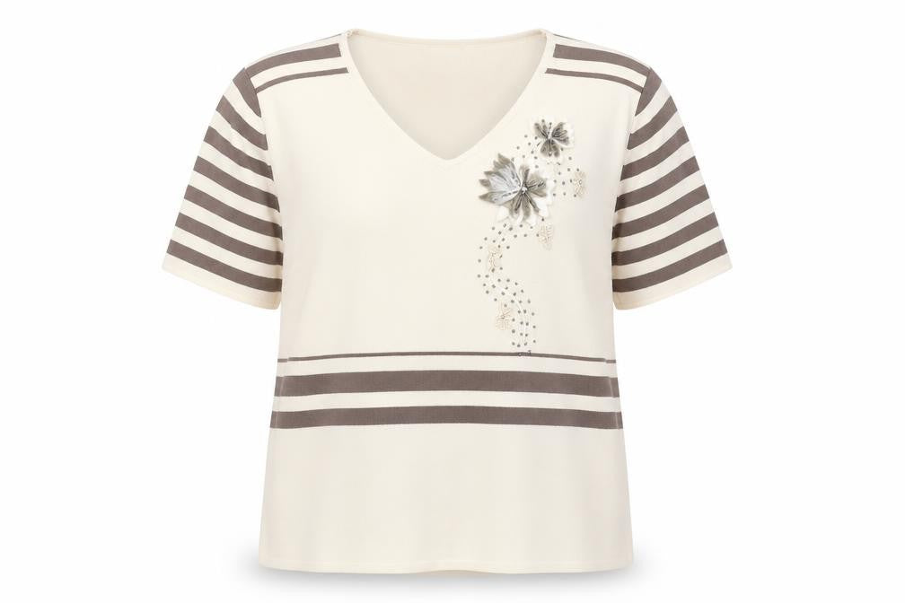 Roman Originals Women's Beige Pullover Jumper L