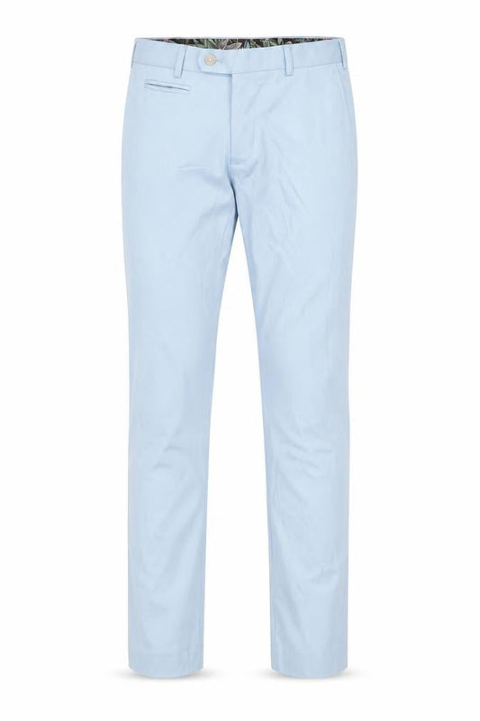 Skopes Men's Blue Tapered Trousers, Size 28