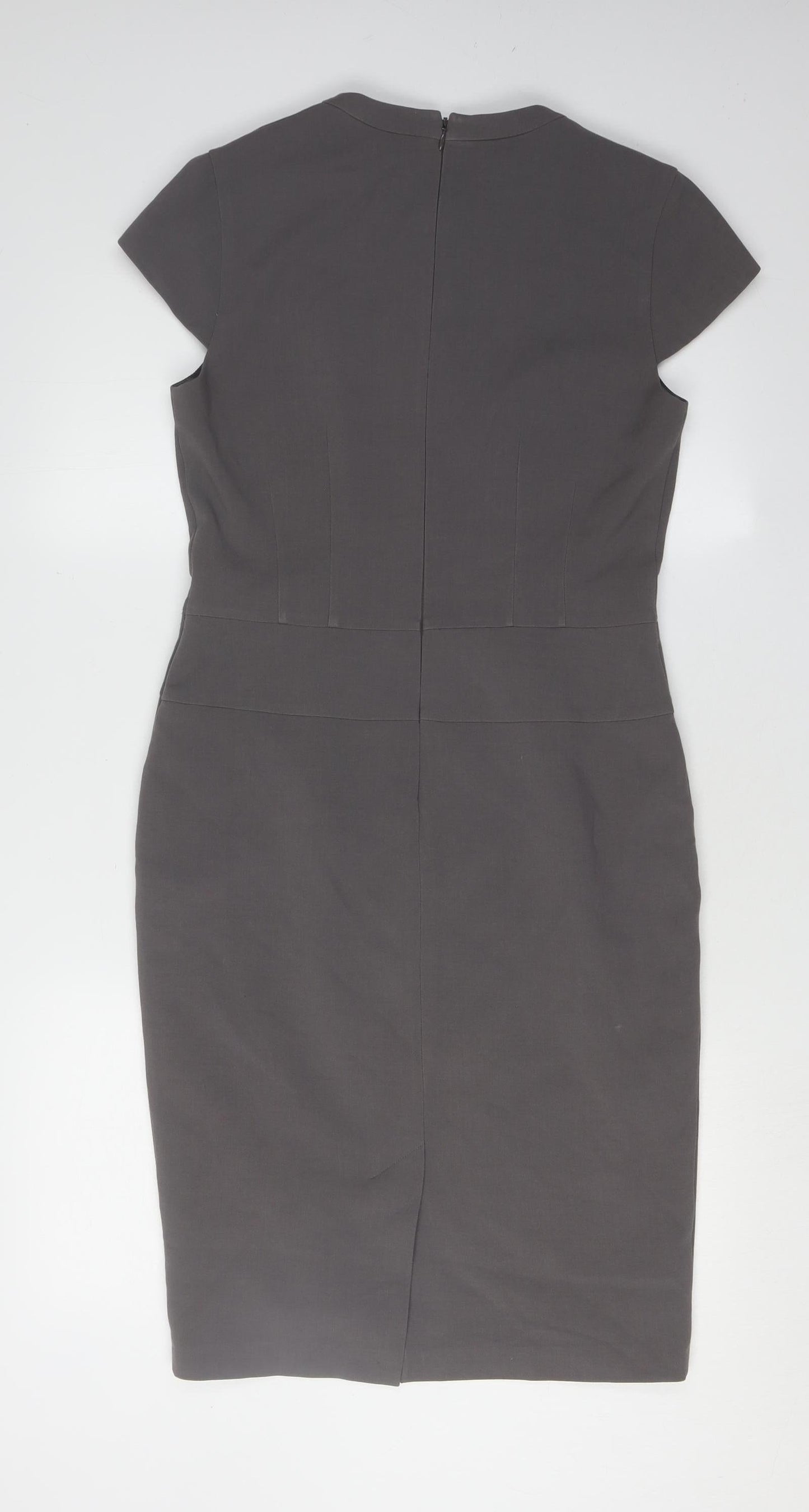 Pied A Terre Grey Sheath Dress, Size 10, Women’s Business Wear
