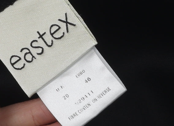 Eastex Women's Black Trousers Size 20