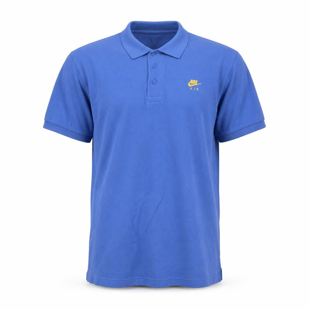 Nike Men's Blue Polo Shirt Medium Short Sleeve Casual