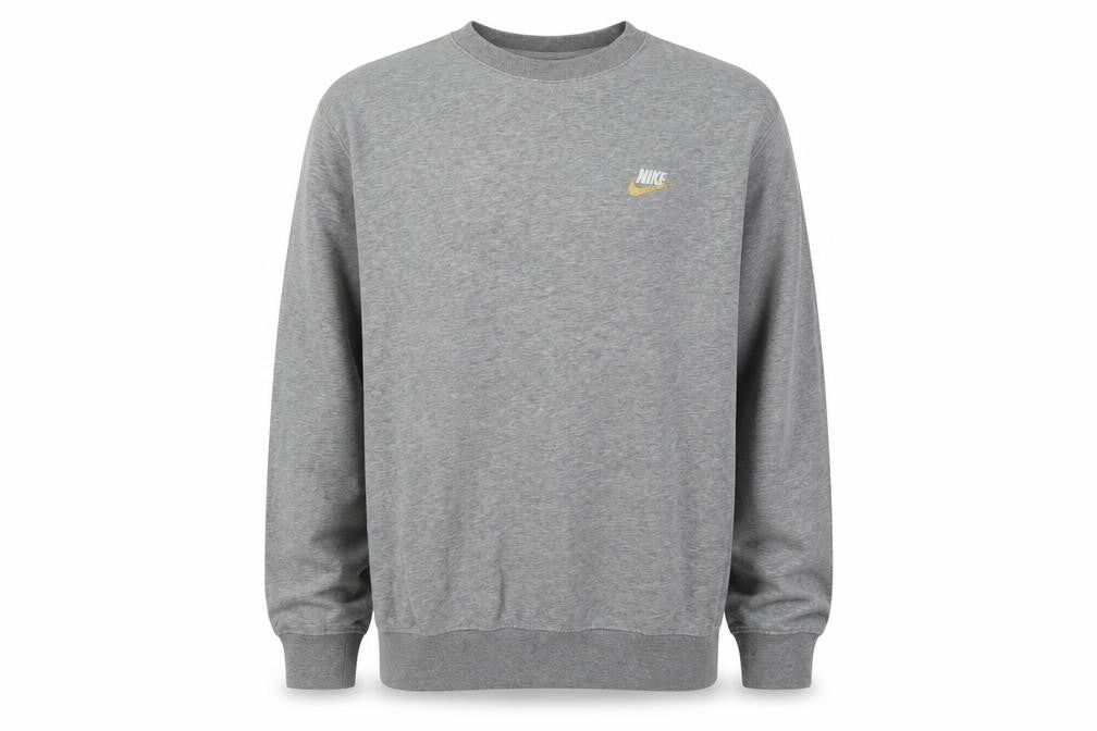 Nike Unisex Adults Grey Pullover Sweatshirt S