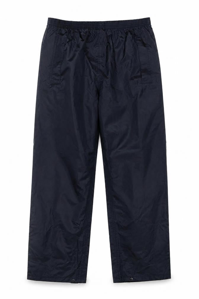Regatta Unisex Kids Black Rain Trousers L Size Waterproof