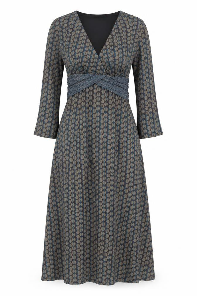 On Whistle Stuff Women's Multicoloured Wrap Dress, Size 10