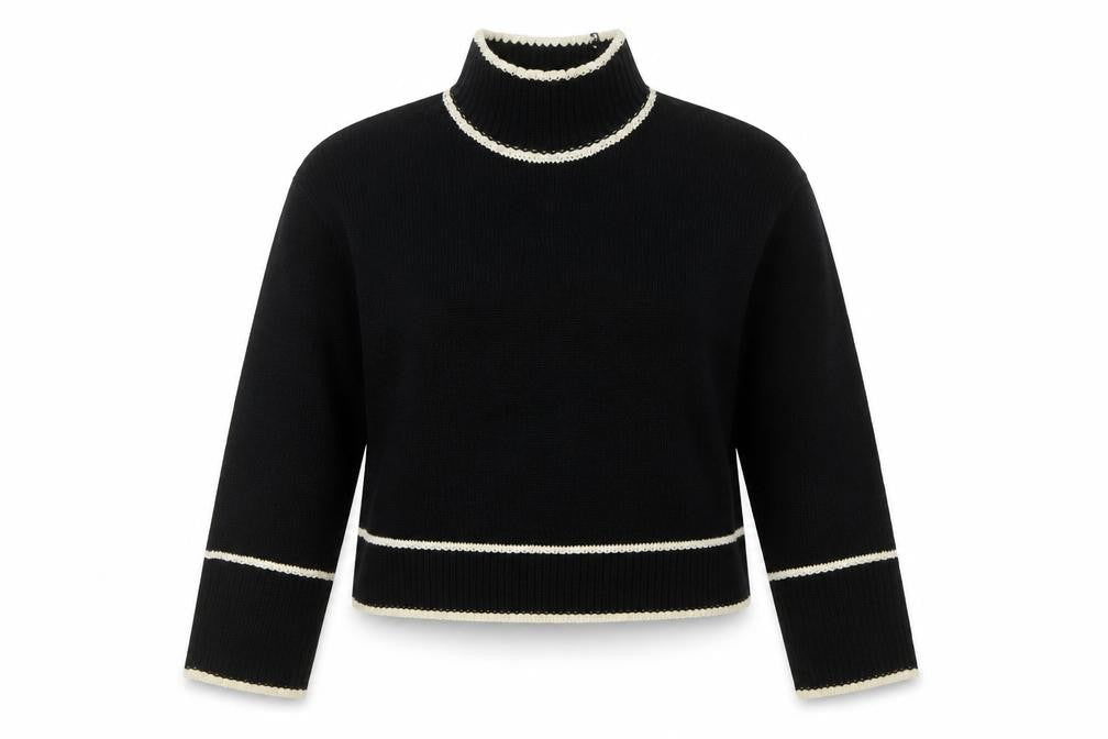 Brave Soul Women's Black Roll Neck Pullover Jumper Size S