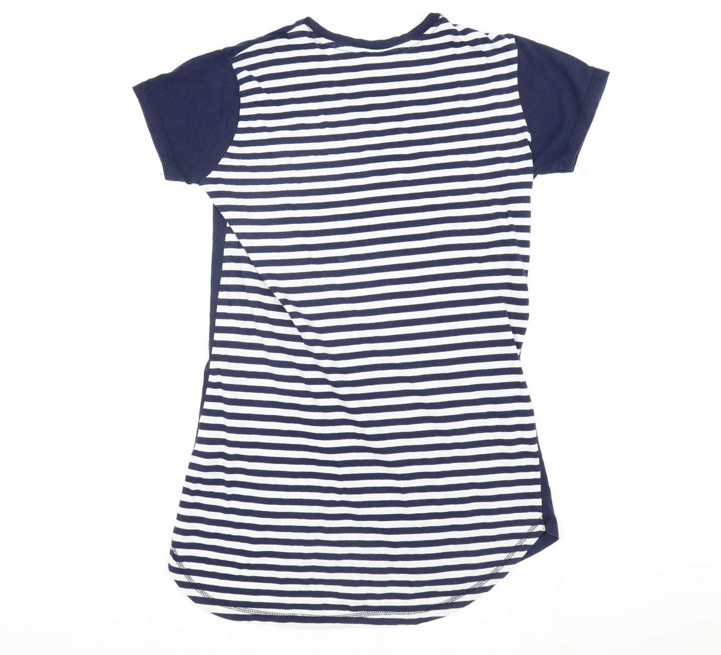 Harry Potter Teens Blue Striped T-Shirt, Size 6-8