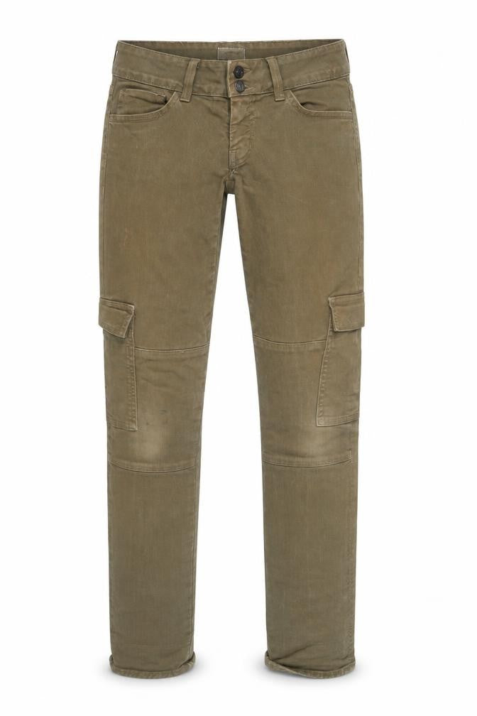 Hudson Men's Green Cargo Jeans, Size 27, Slim Fit
