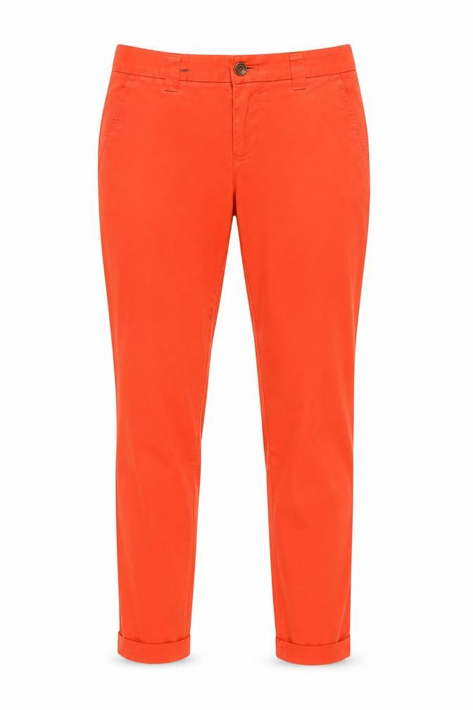 GAP Women's Orange Chino Trousers Size 4