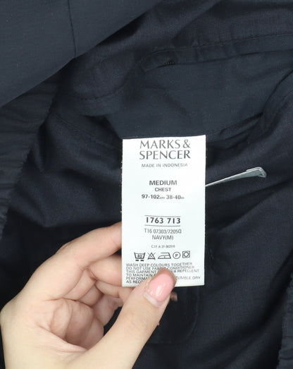 Marks & Spencer Men's Blue Medium Jacket