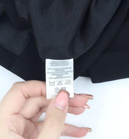 Brand and care label for French Connection Women's Black Blazer, size 16