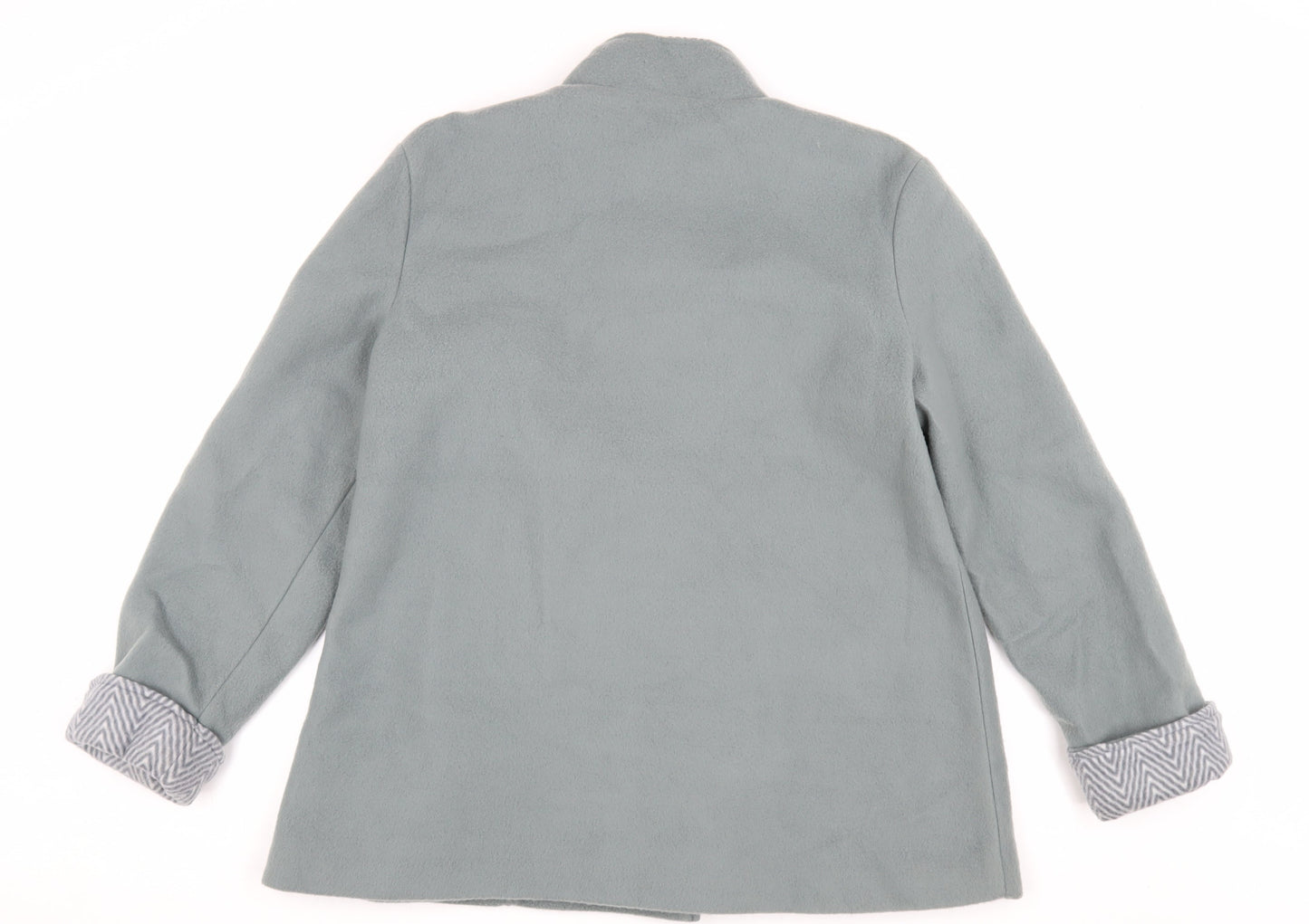 Anne de Lancay Women Grey Jacket Size M Polyester