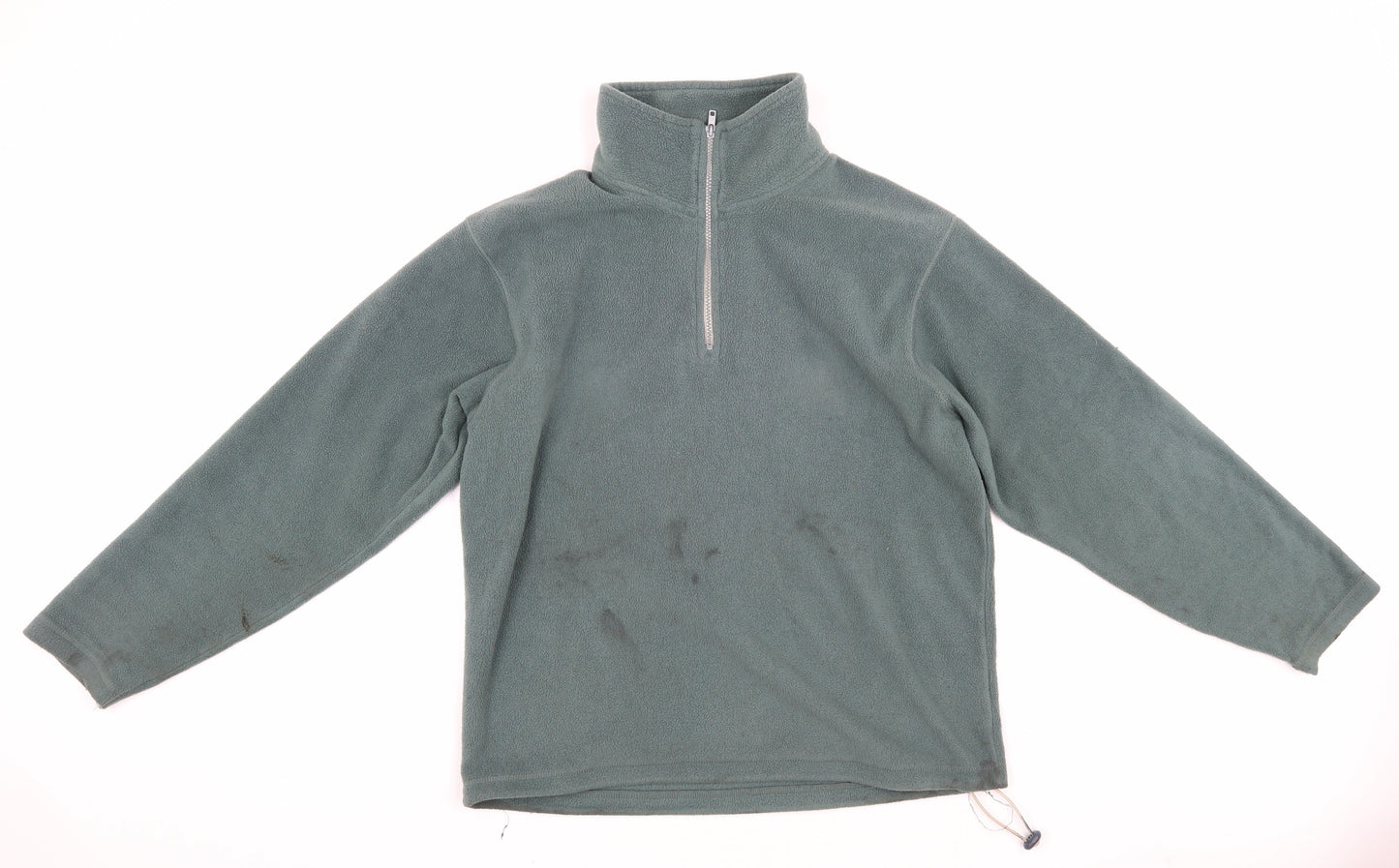 Peter Storm Men's Green 1/4 Zip Fleece Sweatshirt M