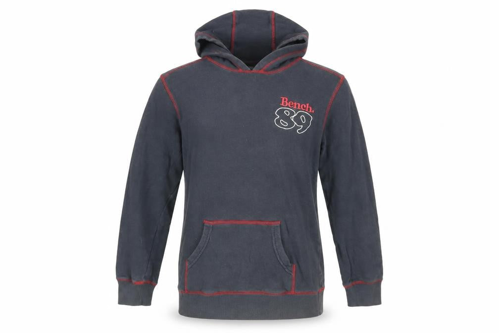 Bench Boys Blue Pullover Hoodie 11-12 Years with Hood