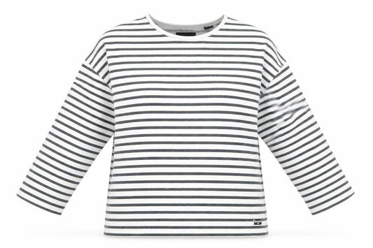 Superdry Women's Striped Long Sleeve T-Shirt, Size 16, Cotton