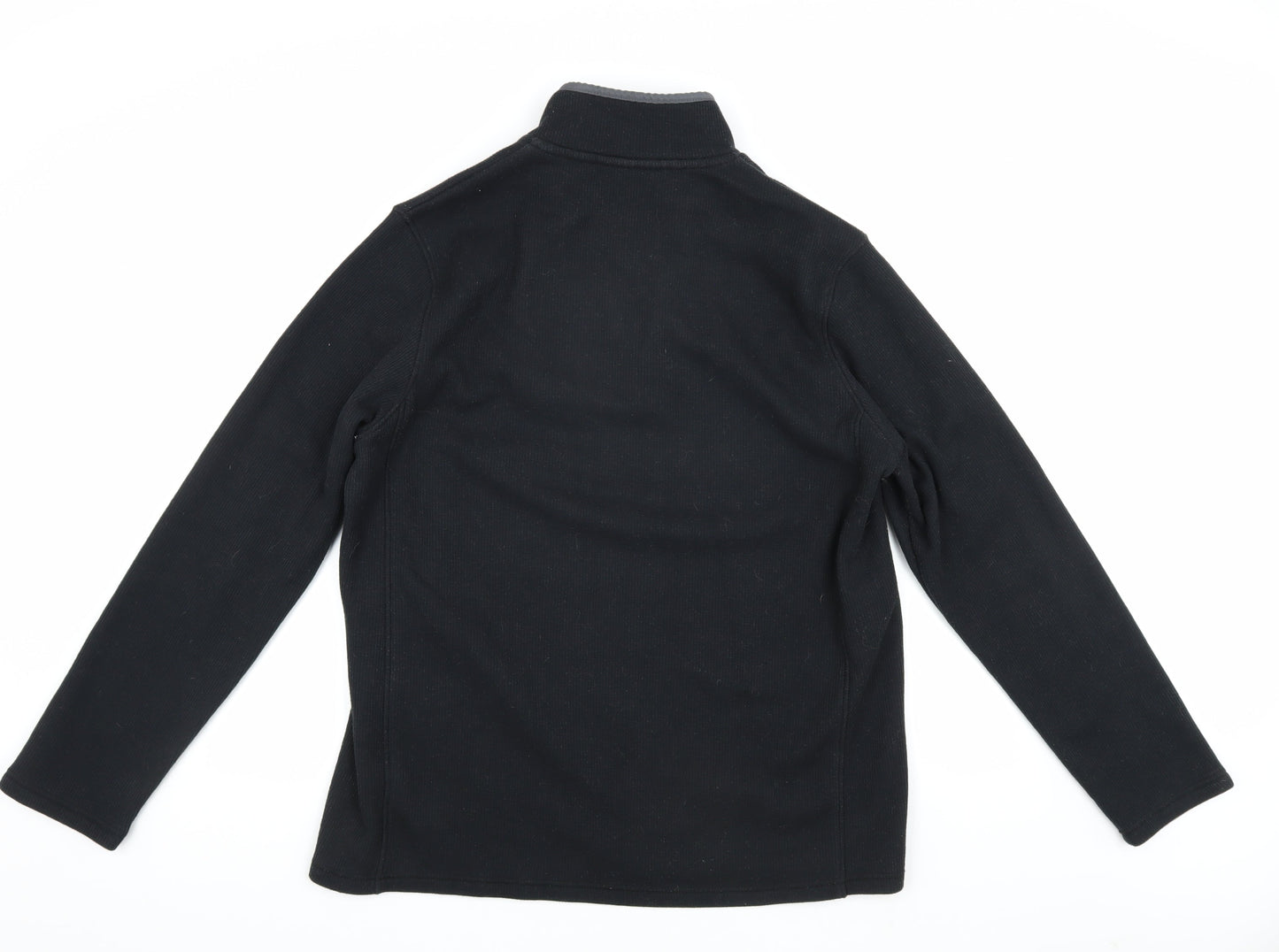 Mountain Warehouse Men's Black 1/4 Zip Sweatshirt L