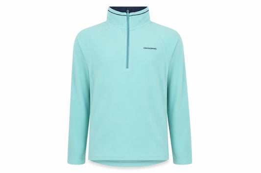 Craghoppers Men's Green Fleece Sweatshirt M 1/4 Zip