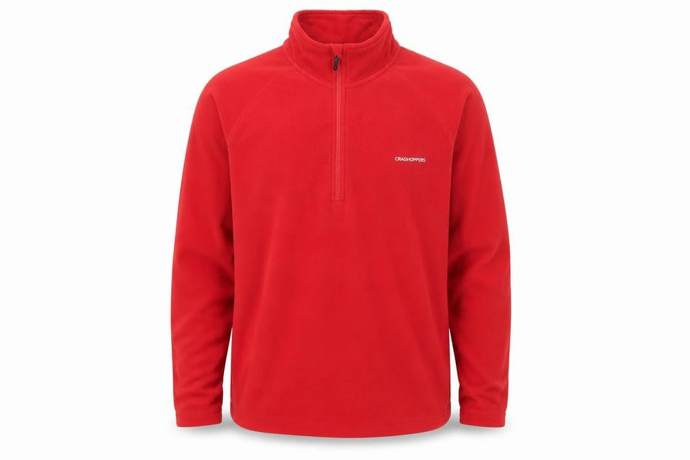 Craghoppers Men's Red Pullover Fleece Sweatshirt M