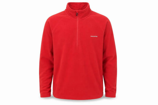 Craghoppers Men's Red Pullover Fleece Sweatshirt M