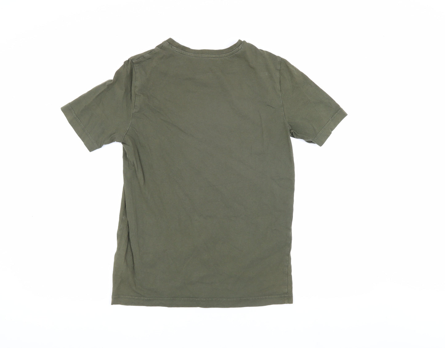 Puma Men's Green XS Graphic Print T-Shirt