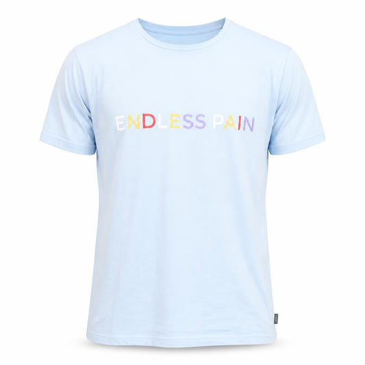Jack & Jones Men's Blue Graphic Print T-Shirt - Size S