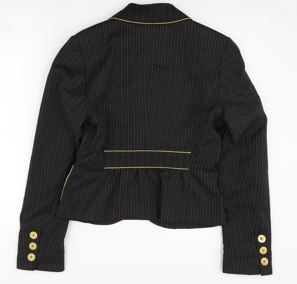 XX By Mexx Women's Black Pinstripe Blazer Size 10