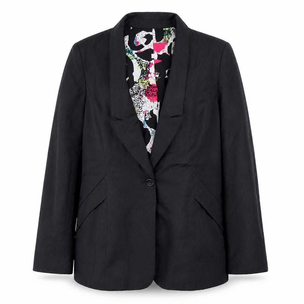 Rachel Roy Women's Black Blazer, Size 12, Regular Fit