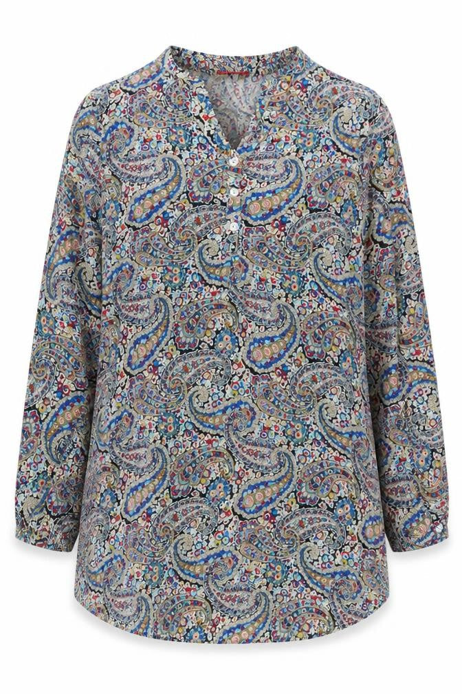 SU Women's Multicoloured Paisley Blouse L