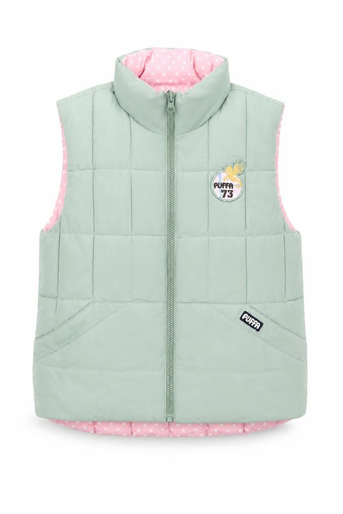 Puffa Girls Green Puffer Jacket XL