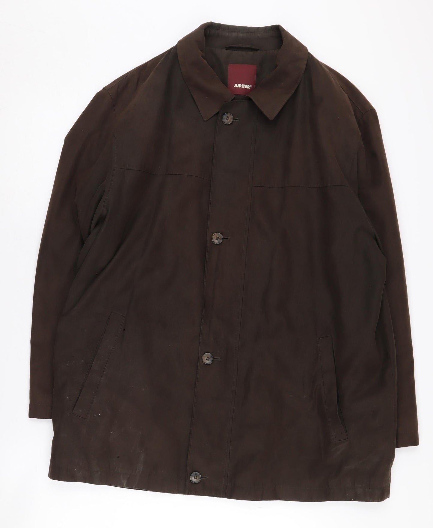 Jupiter Men's Brown Mid-Length Coat Size 52