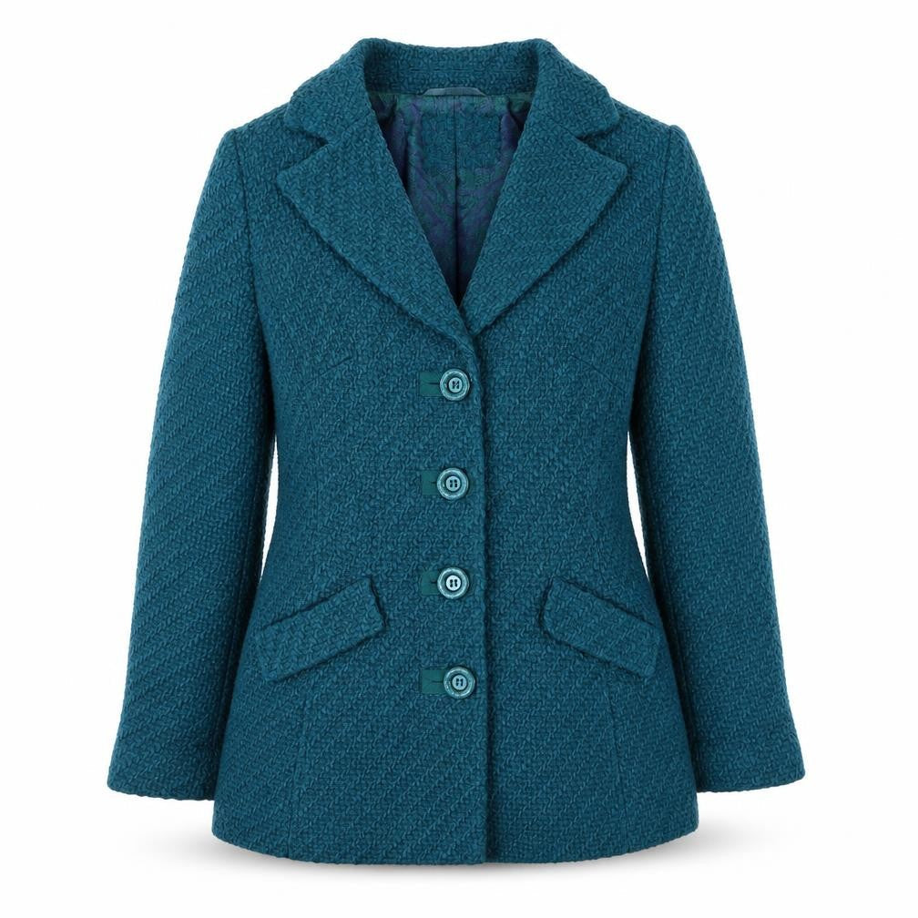 Marks & Spencer Women's Green Mid-Length Coat 14